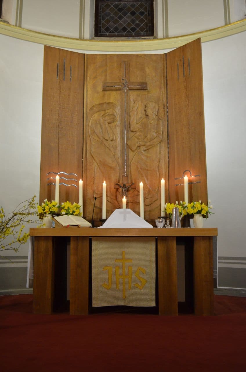 Altar am Ende der Osternacht