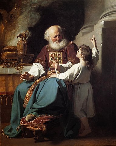 Eli und der junge Samuel (1780)