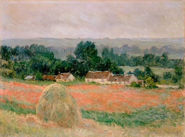 Claude Monet, Das Mohnblumenfeld (Der Heuschober)