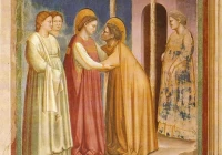 Giotto di Bondone: Mariä Heimsuchung, um 1305