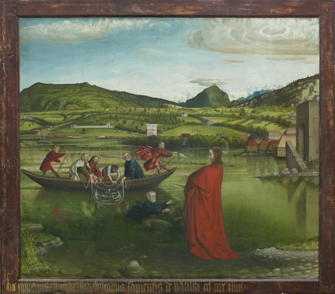 Konrad_Witz._Der_Wunderbare_Fischzug_(1444)